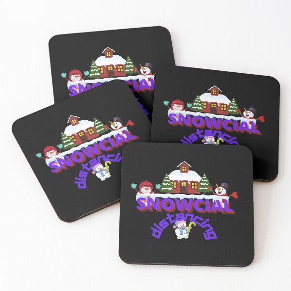 Item preview, SNOWCIAL DISTANCING designed and sold by OliDesigns.
