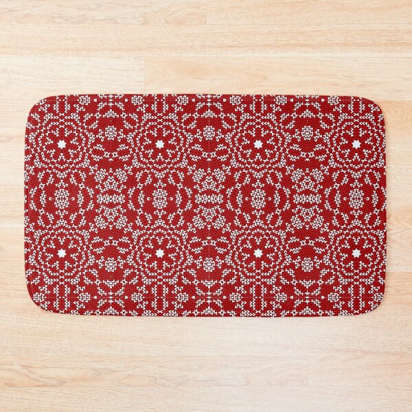 Item preview, Pattern RGW Red Floral designed and sold by kyds.