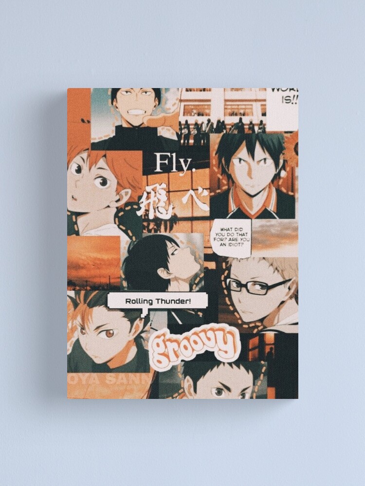 Karasuno Aesthetic Collage Greeting Card for Sale by narcocynic