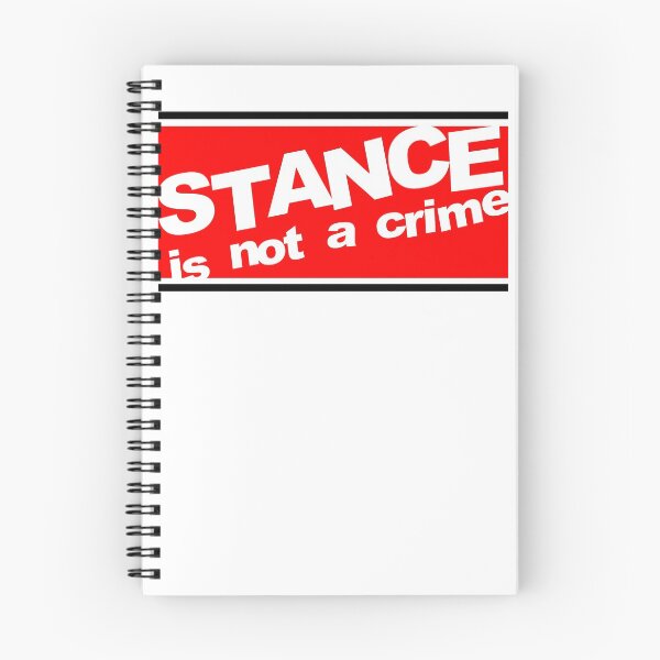 Item preview, STANCE is not a crime designed and sold by LastLineinBlue.