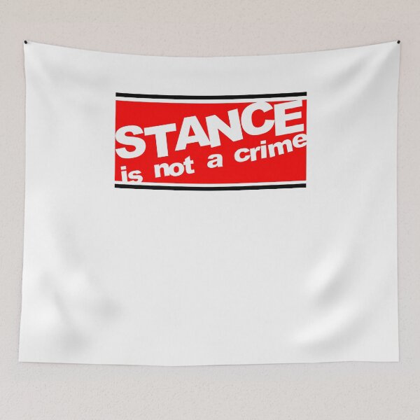 Item preview, STANCE is not a crime designed and sold by LastLineinBlue.