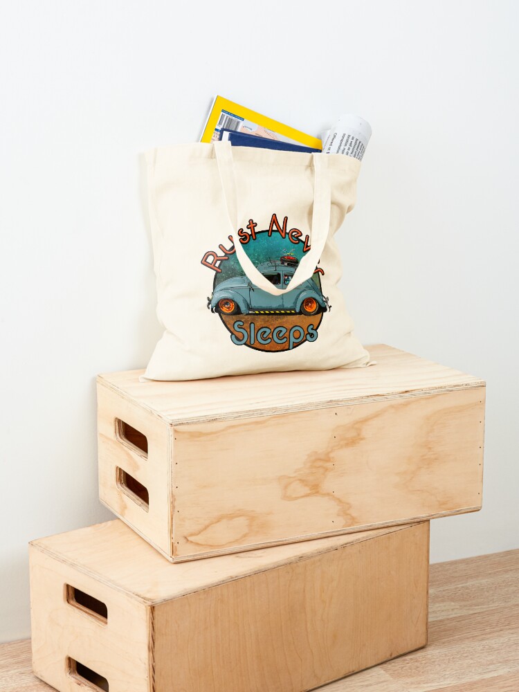 Alternate view of rust never sleeps Tote Bag