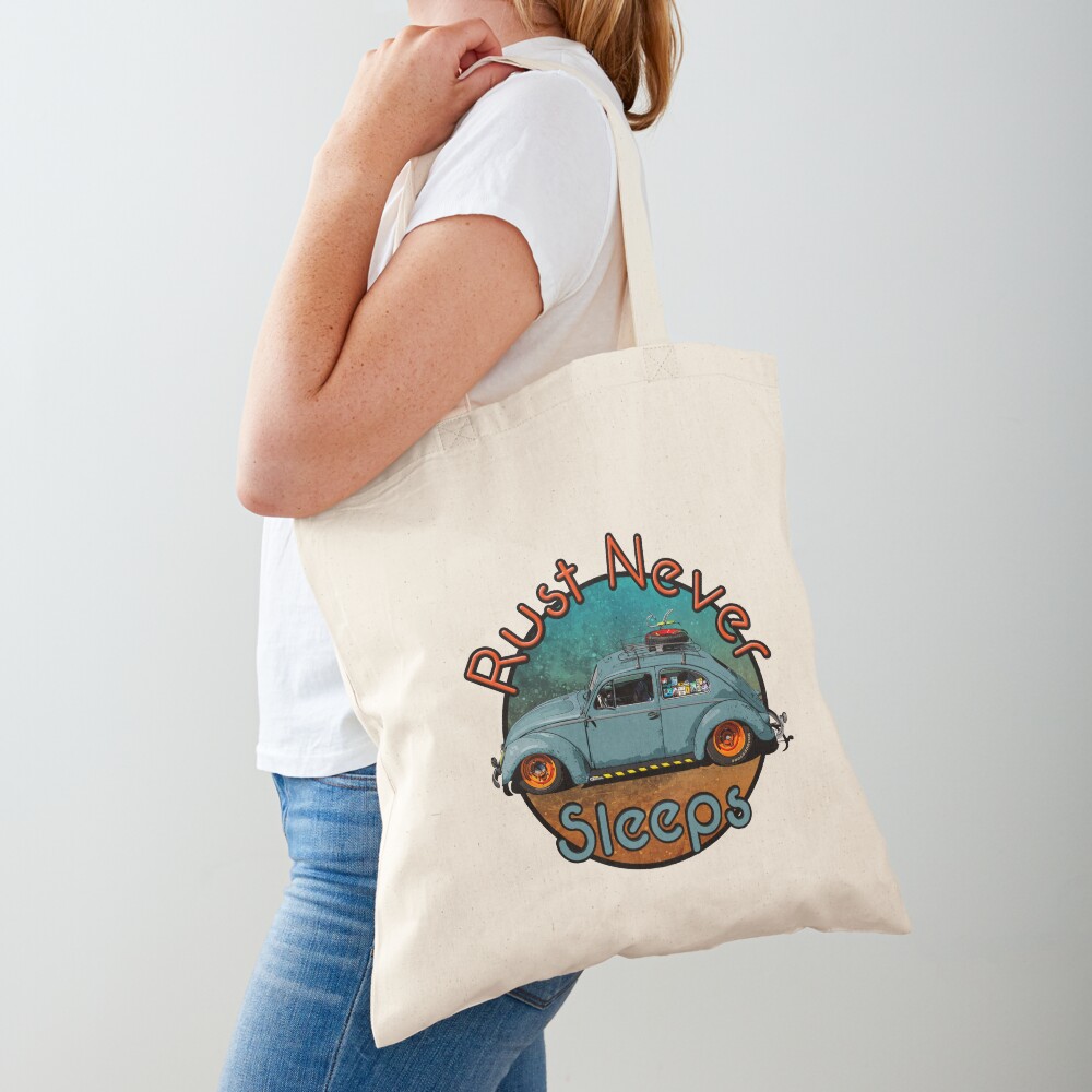 rust never sleeps Tote Bag