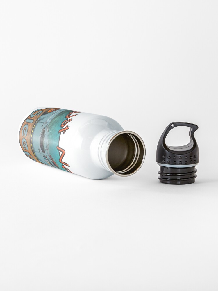 Alternate view of rust never sleeps Water Bottle