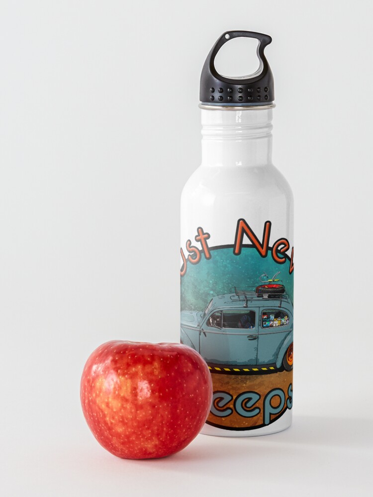 Alternate view of rust never sleeps Water Bottle