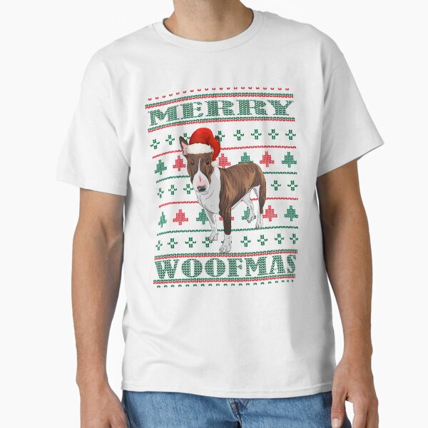 Item preview, Bull Terrier Ugly Christmas Sweater designed and sold by havefun43.
