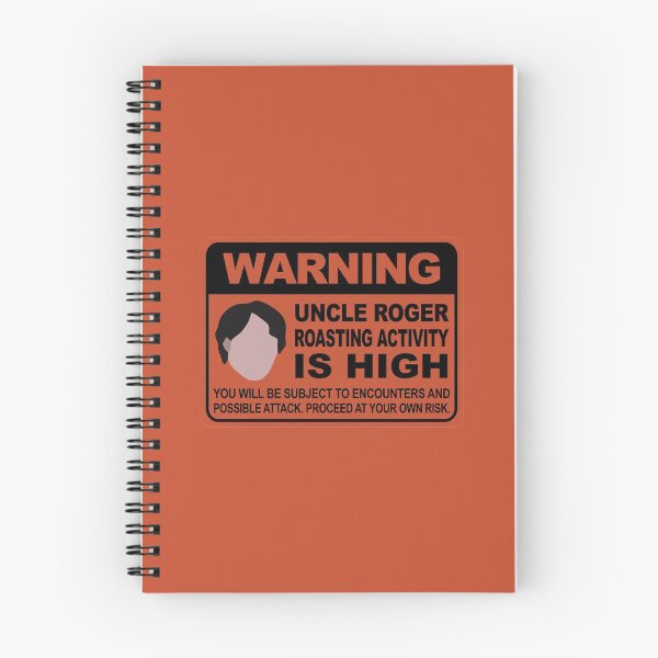 Item preview, Uncle Roger Roasting People Warning Sign designed and sold by vindorious.