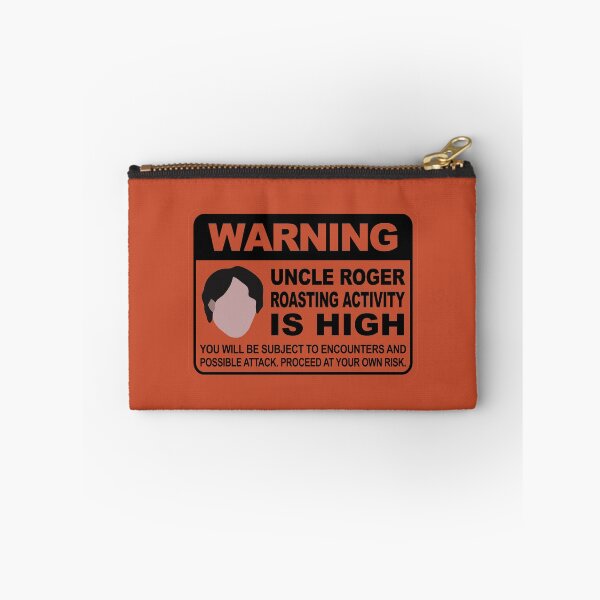 Item preview, Uncle Roger Roasting People Warning Sign designed and sold by vindorious.