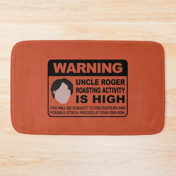 Item preview, Uncle Roger Roasting People Warning Sign designed and sold by vindorious.
