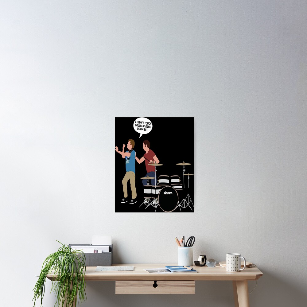 "Step Brothers Drum Set" Poster for Sale by Redbubble
