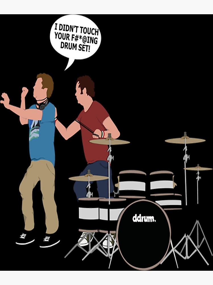 "Step Brothers Drum Set" Poster for Sale by Redbubble