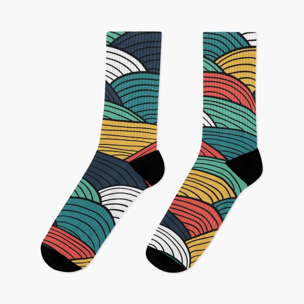 Item preview, Abstract wavy pattern designed and sold by tridentfoundry.