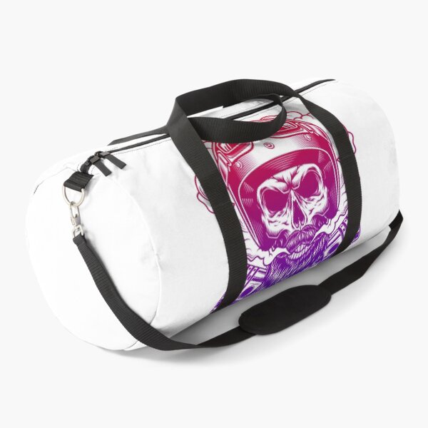 Item preview, Bearded mustached motorcyclist skull designed and sold by Darshit Zakhariya.