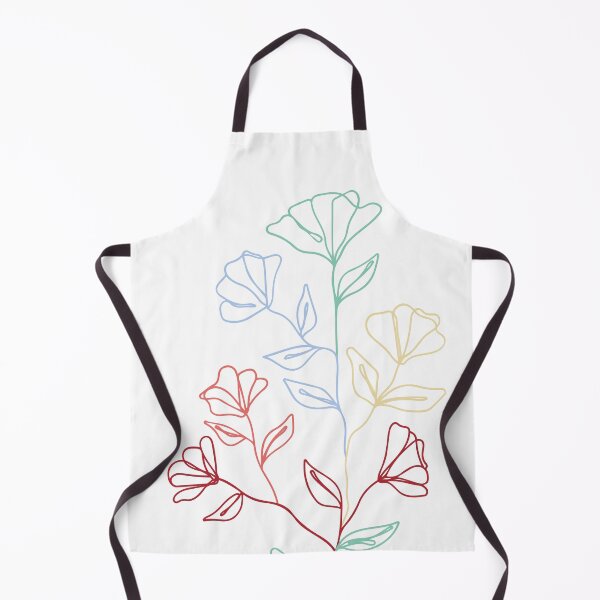 Item preview, Minimalistic colorful botanical flowers designed and sold by Akidence *.