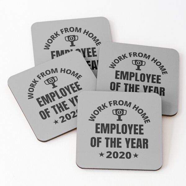 Item preview, Trabajador desde casa del año designed and sold by ModkMerch.