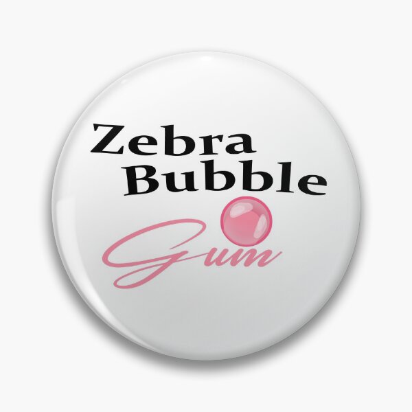 Item preview, zebra bubble Gums designed and sold by YA45 Store.