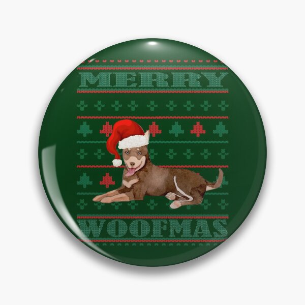 Item preview, Australian Kelpie Ugly Christmas Sweater designed and sold by havefun43.