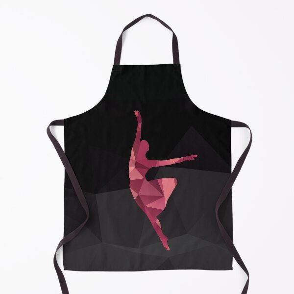 Item preview, Polygonal Dancing Ballerina in Wine Hues designed and sold by artsome-design.