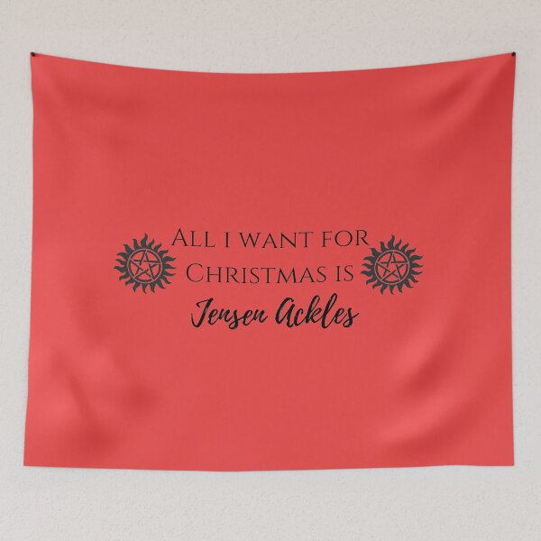 Item preview, all i want for Christmas is Jensen Ackles designed and sold by LannisterOnMars.