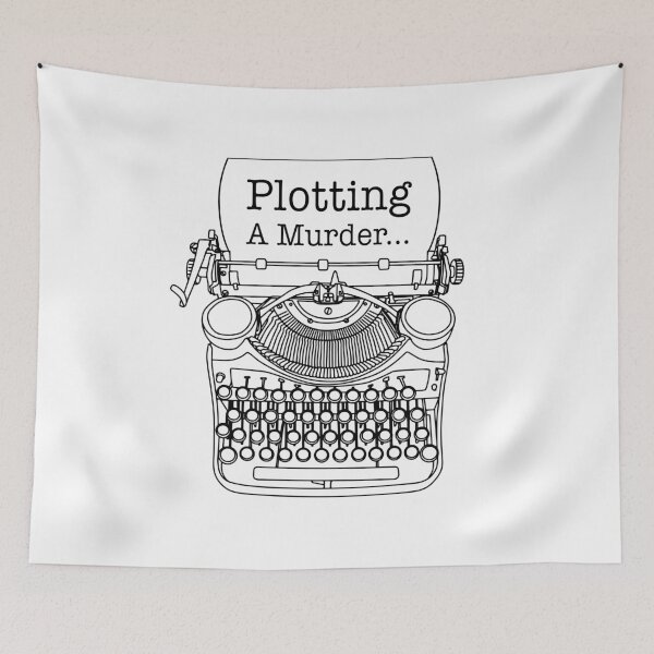 Item preview, Author Writer Typewriter Plotting A Murder designed and sold by GrandeDuc.