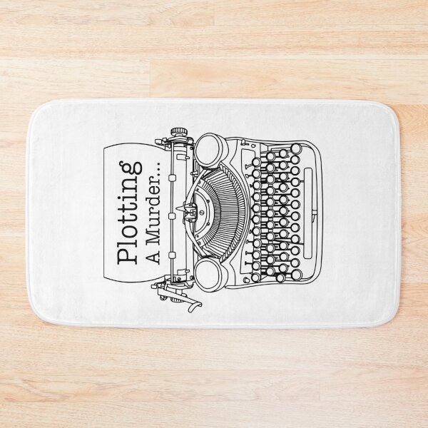 Item preview, Author Writer Typewriter Plotting A Murder designed and sold by GrandeDuc.