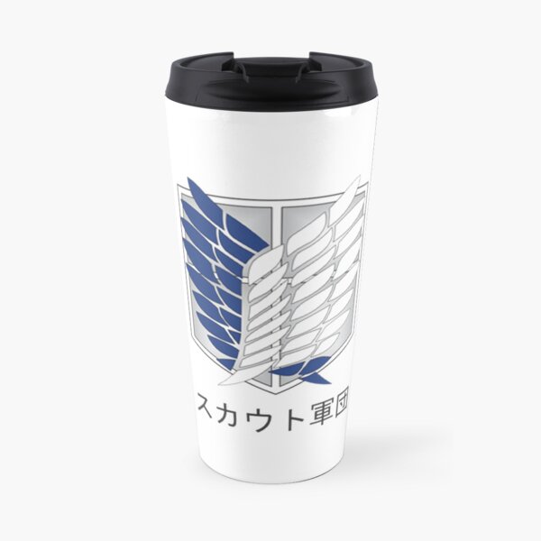Attack on Titan Shingeki no Kyojin Logo SNK Kaffee-Thermobecher