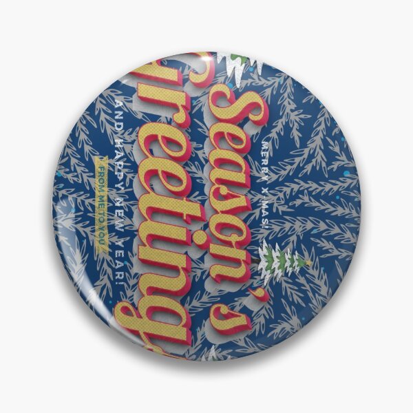 Item preview, Season's Greetings Merry Christmas and Happy New Year designed and sold by AuroCreatives.