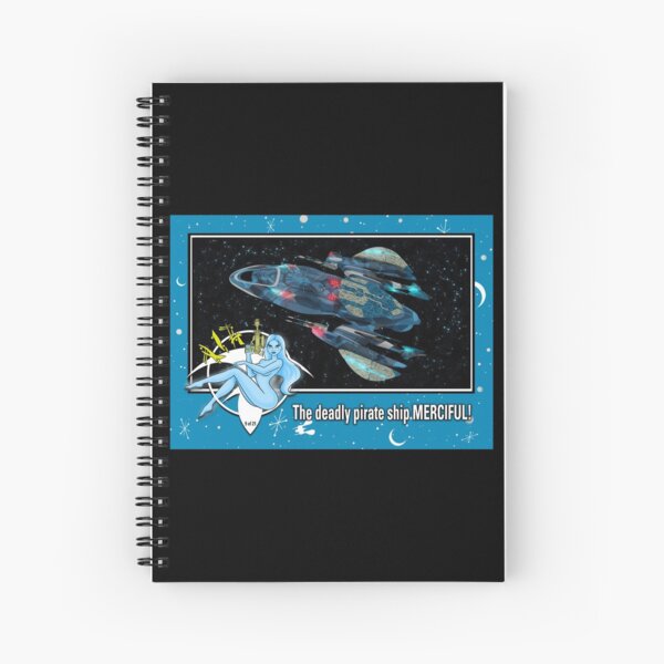 "THE MERCIFUL" TRADING CARD ART Spiral Notebook
