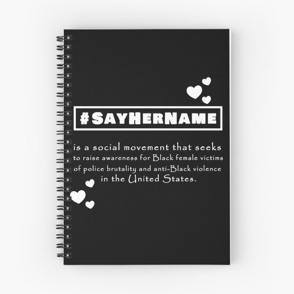Item preview, SayHerName Black designed and sold by DOKU_TEAM SHIRT.