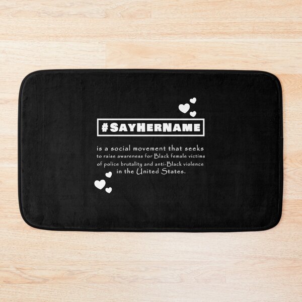 Item preview, SayHerName Black designed and sold by DOKU_TEAM SHIRT.