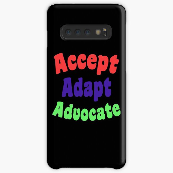 Accept Adapt Advocate Samsung Galaxy Snap Case