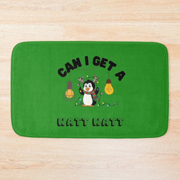 Item preview, Can I Get A Watt Watt Christmas Design designed and sold by BoBiBi Designs.