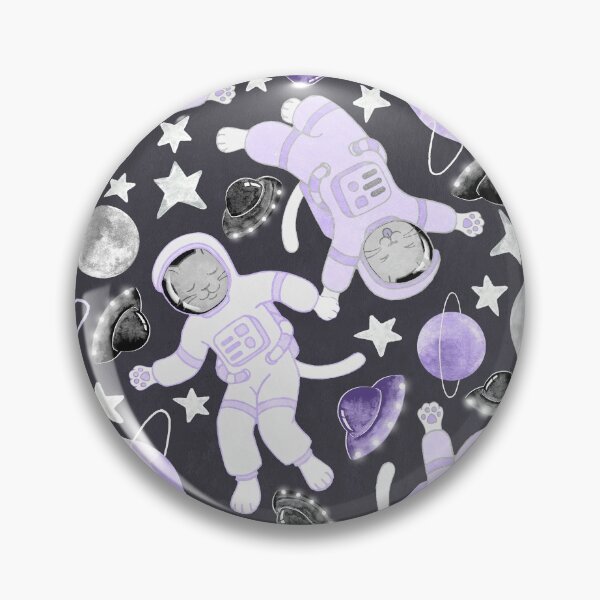 Item preview, Endless Pawsibilities - pastel violet, black, white, and grey  designed and sold by Perrin Le Feuvre.