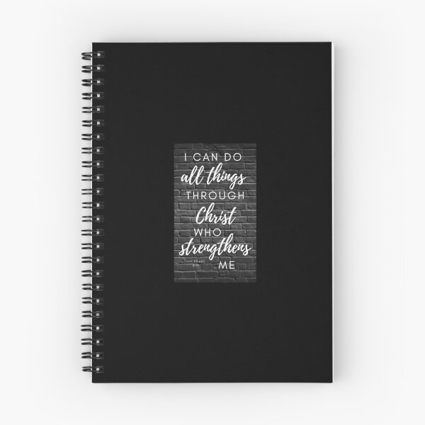 Item preview, Christian design I can do all things through Christ who strengthens me designed and sold by pureheartvision.