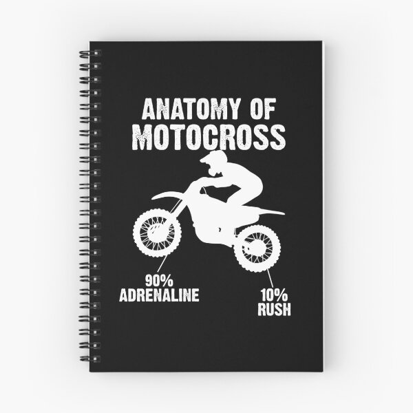 Item preview, Anatomy of Motocross proudly Moto-X MX race designed and sold by Nessshirts.