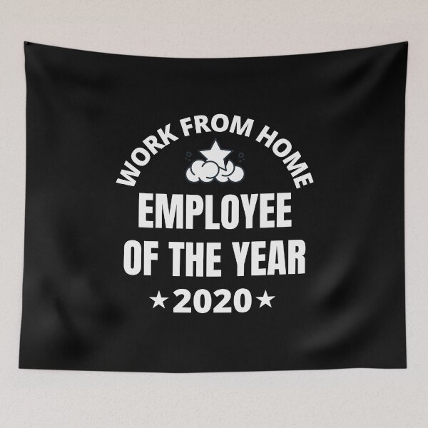 Item preview, Work From Home Employee of the Year designed and sold by ModkMerch.