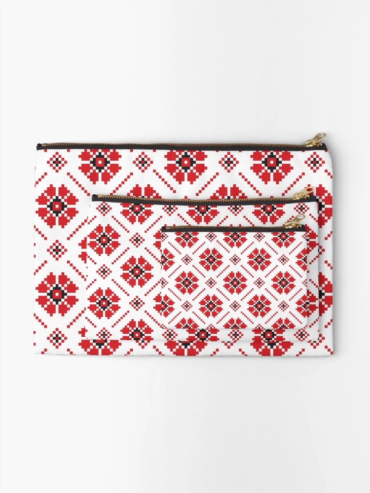 Thumbnail 2 of 4, Zipper Pouch, Floral Pattern RGW designed and sold by kyds.