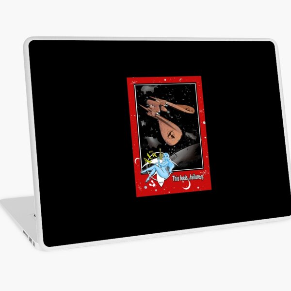 "THIS FEELS...FAILURE-Y" TRADING CARD ART Laptop Skin
