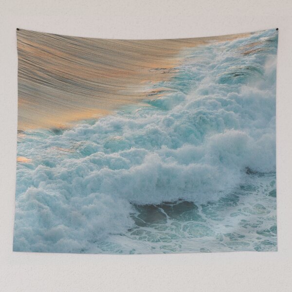 Item preview, frothy ocean tides designed and sold by Urbo Panda.