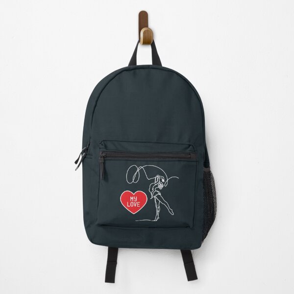 Item preview, lineart RG - My love rhythmic gymnastics with heart designed and sold by Elena Elena.
