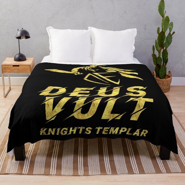 Item preview, Knights Templar MOTTO DEUS VULT Epic Historic Medieval Holy Warrior designed and sold by Naumovski.