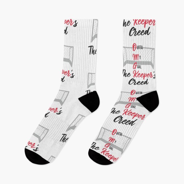 Item preview, Red Hockey Goalkeeper's Creed - OMG designed and sold by ❤ stickers by bee ❤.
