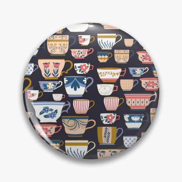 Item preview, Tea cups of all shapes and patterns designed and sold by Ashstone23.