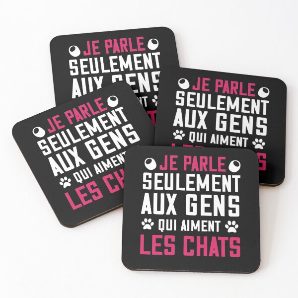 Aperçu de l'œuvre Je parle gens qui aiment chats humour créée et vendue par joozybart.