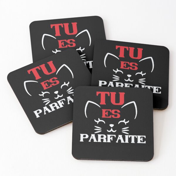 Aperçu de l'œuvre Tu es parfaite humour chat anniversaire drôle créée et vendue par joozybart.