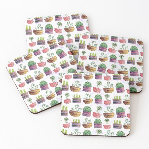 Item preview, Cute cactus and plants designed and sold by adeillustrator.