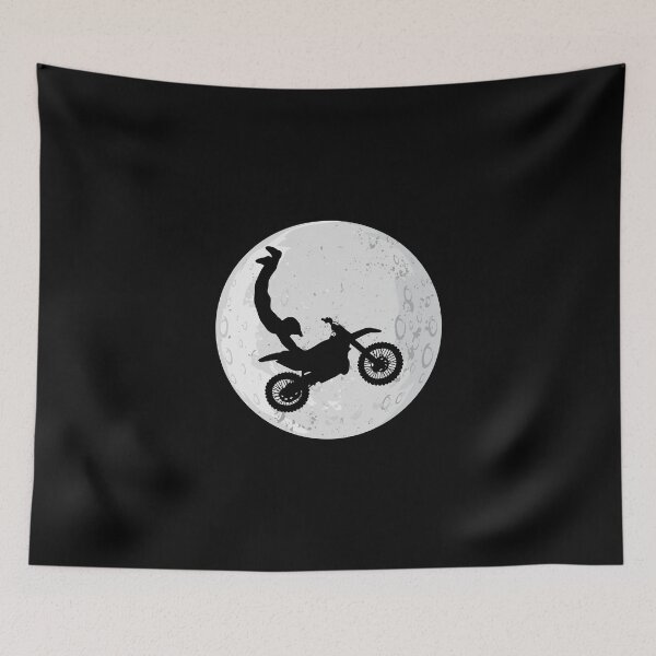 Item preview, Freestyle Motocross Gift Moon FMX designed and sold by Nessshirts.