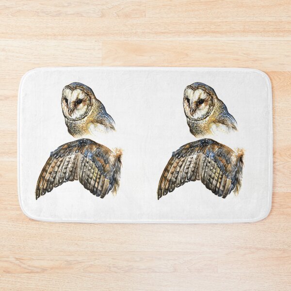 Item preview, Barn owl detail designed and sold by Carolwellart.