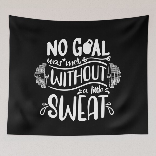 Item preview, No goal was met without a little sweat. designed and sold by Moussa  Sussi.