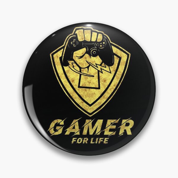 Item preview, GAMER FOR LIFE Controller Logo UNIQUE Design EPIC gift for any games addict designed and sold by Naumovski.